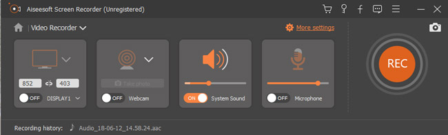 sonido del sistema