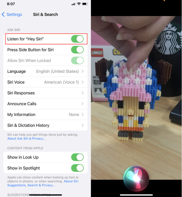 Take A Picture from A Video on iPhone using Siri
