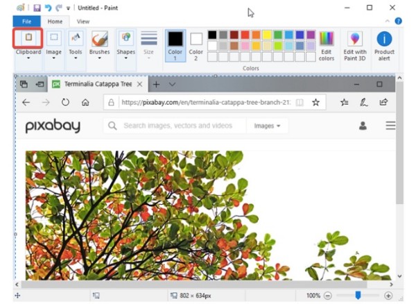 take screenshot in windows 10 8 7
