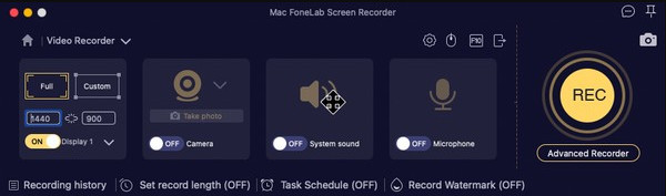 Adjust Recording Options