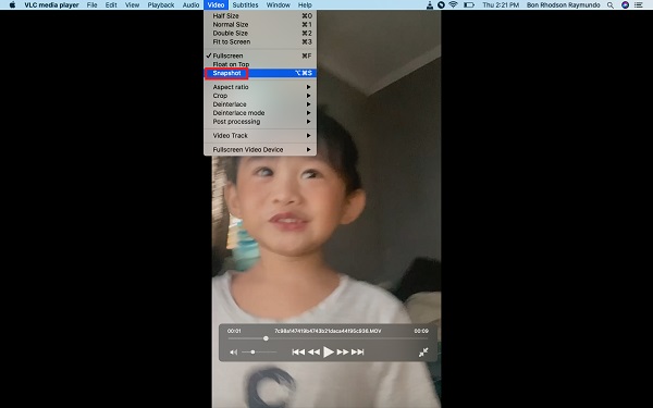screenshot on mac