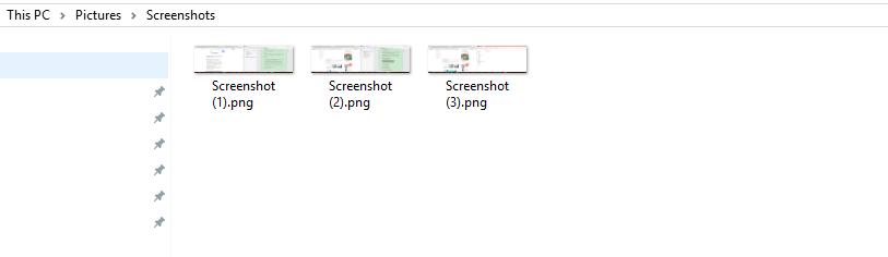 windows printscreen folder