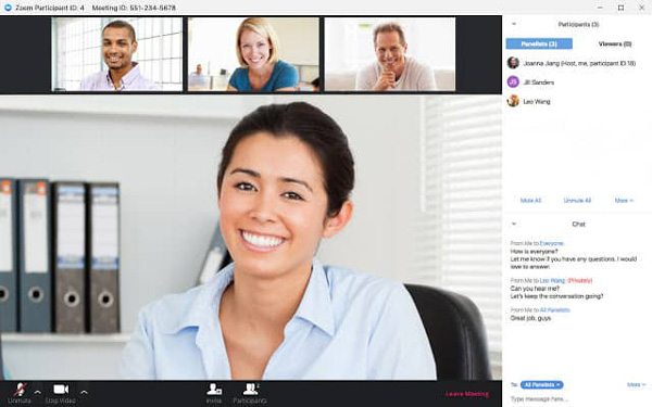 zoom videoconferentie