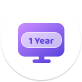 One Year Icon