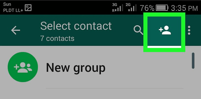 add whatsapp contact