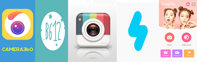 android camera apps