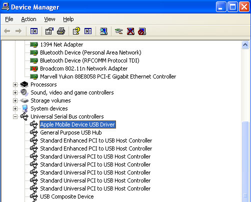 Apple Mobile Device USB Driver