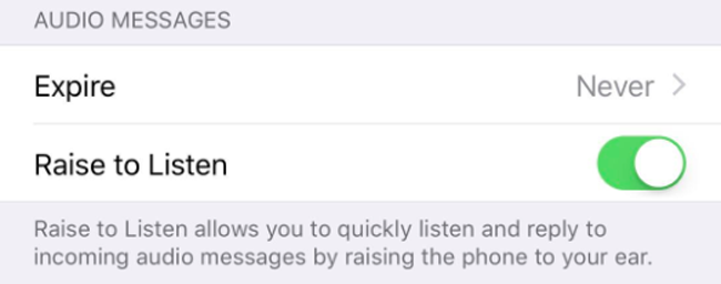 ljud imessage