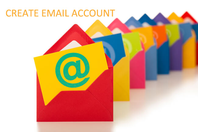 oprette e-mail