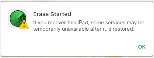 icloudでiPadを復元する