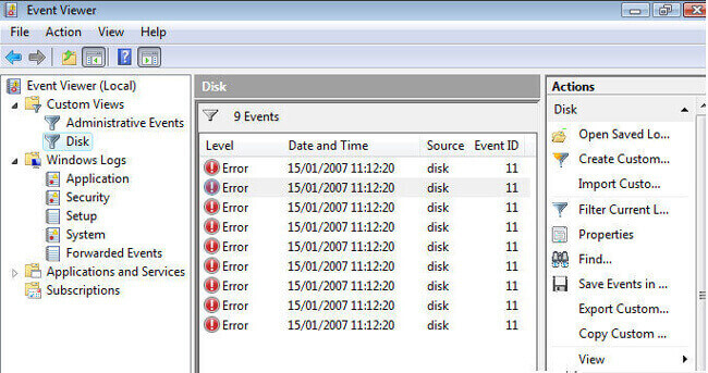 view events