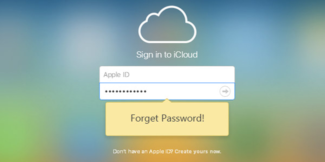 ξέχασα τον κωδικό πρόσβασης icloud