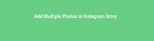 Voeg meerdere foto's toe aan Instagram-verhaal
