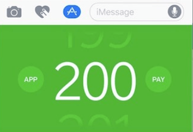 paiement iMessage