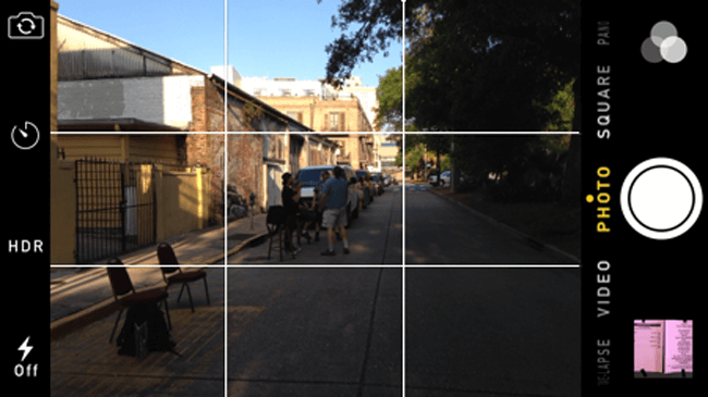 iphone grid