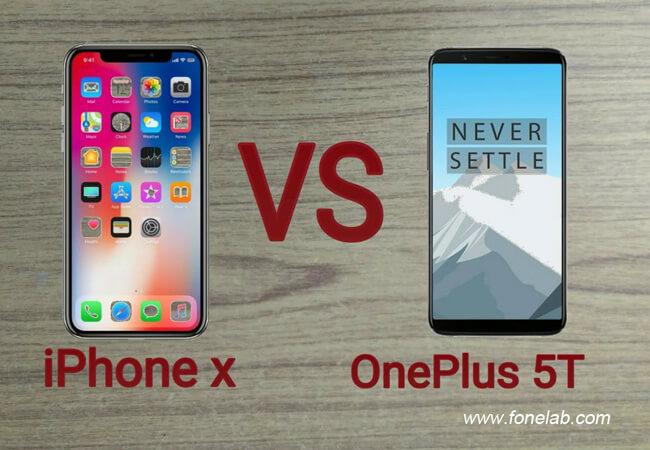 iPhone X gegen OnePlus 5T