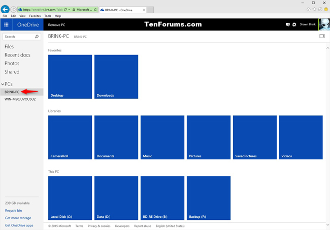 oncedrive backup