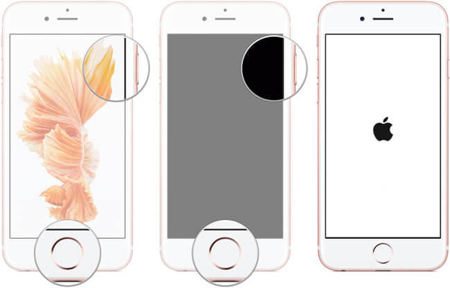 Restart iPhone 6