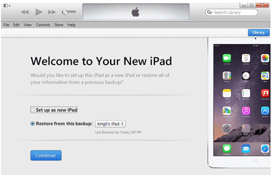 Opsætning som ny iPhone