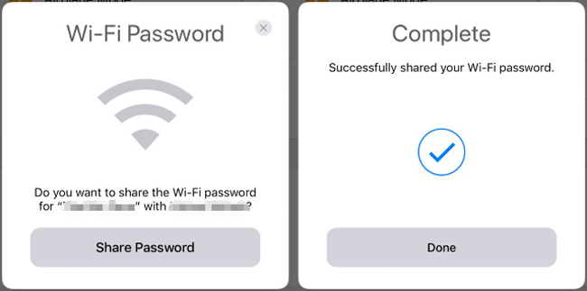 iPhoneで友達とWiFiパスワードを共有する