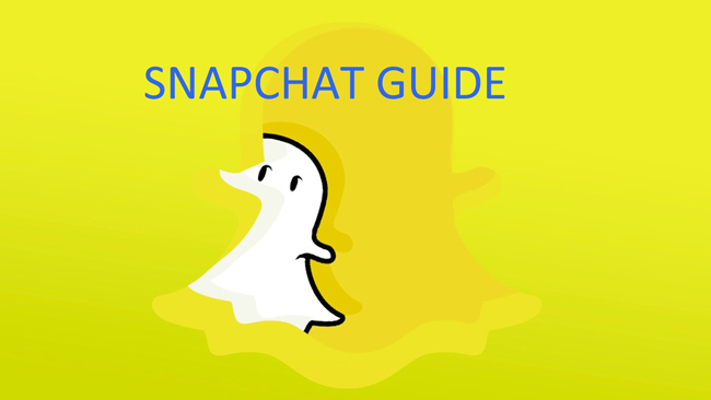 snapchatの使い方