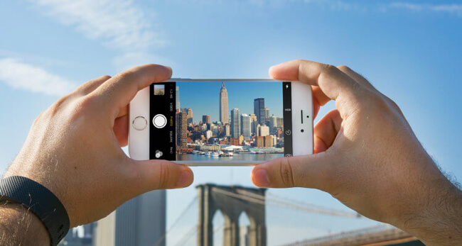 iphone volume button take photos