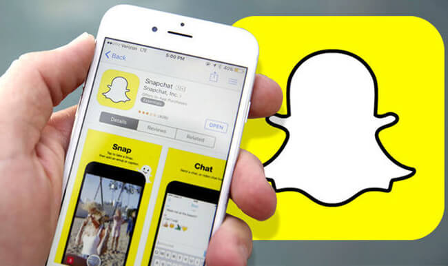 snapchatを更新する方法
