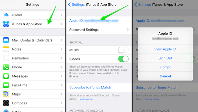 restablecer la contraseña de iTunes