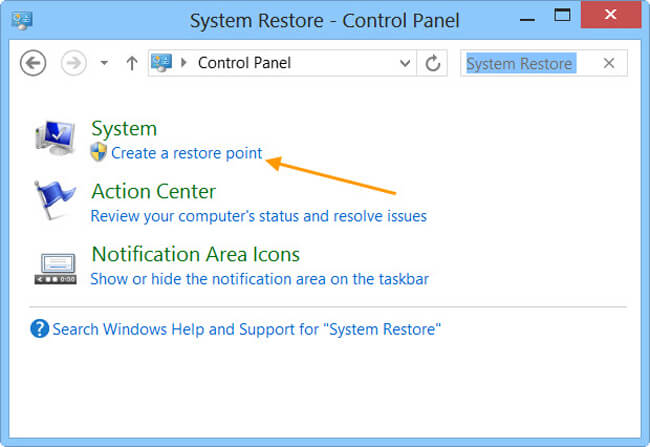 win10 system restore