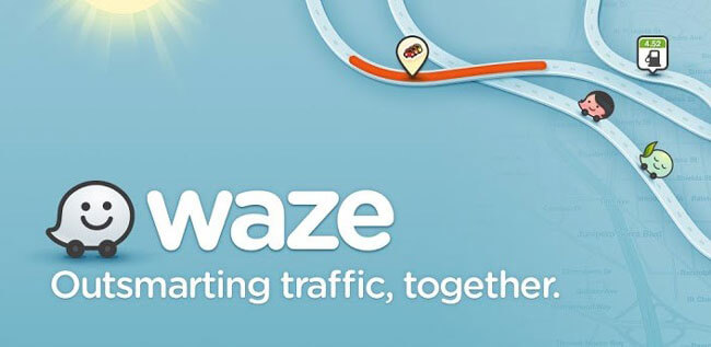 Waze-GPS, mapy a provoz