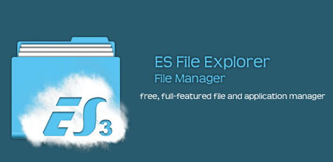 Gestionnaire de fichiers ES File Explorer