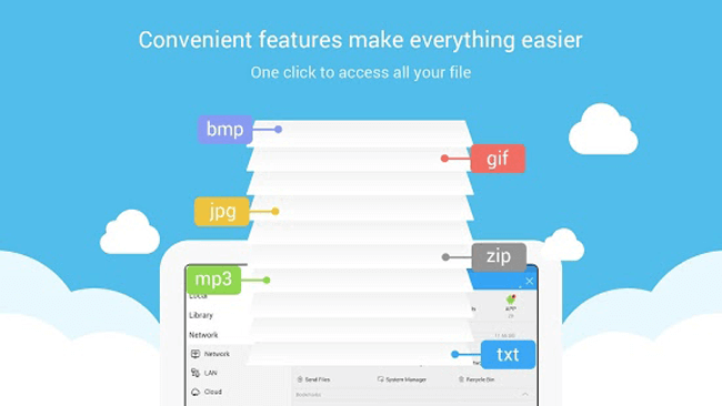 File Manager (trasferimento file)