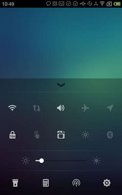 CM Locker screen shot
