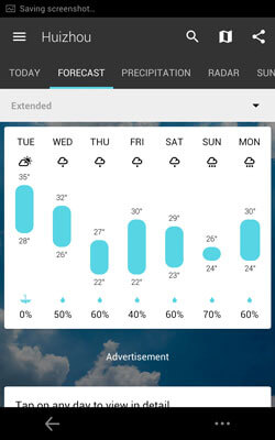 Zrzut ekranu 1Weather