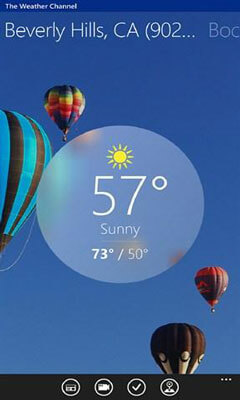 The Weather Channel Screenshot