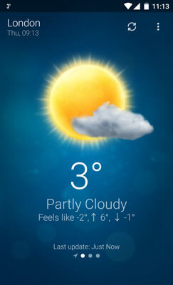 Weather Screenshot