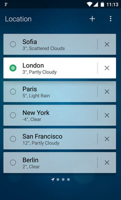 Weather Screenshot