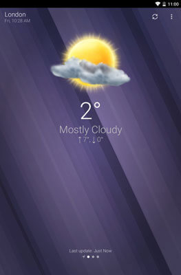 Screenshot Meteo