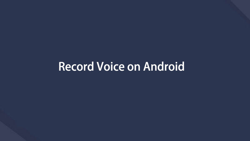 Gravador de voz Android