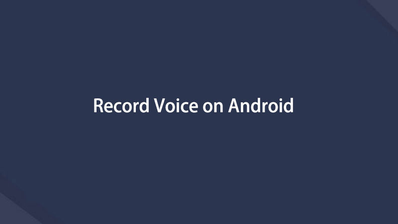 Android-spraakrecorder