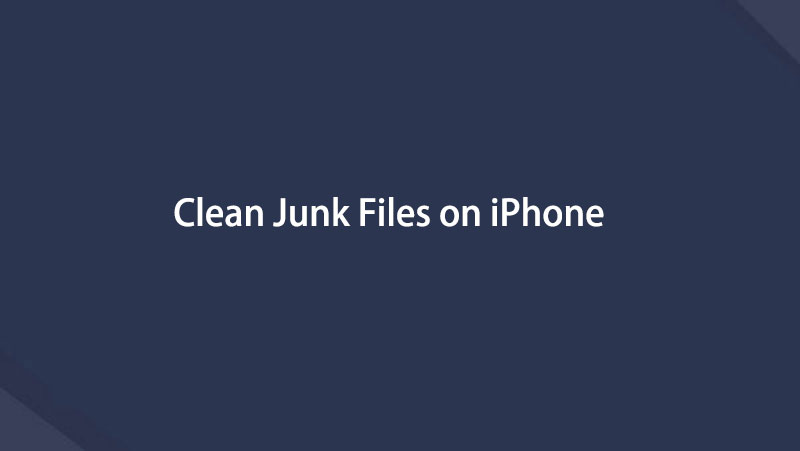 clean junk files on iphone