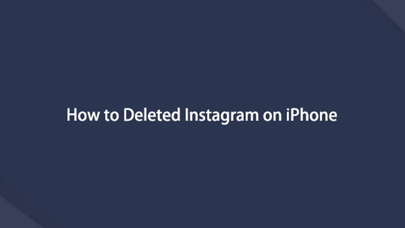 Deleted Instagram on iPhone