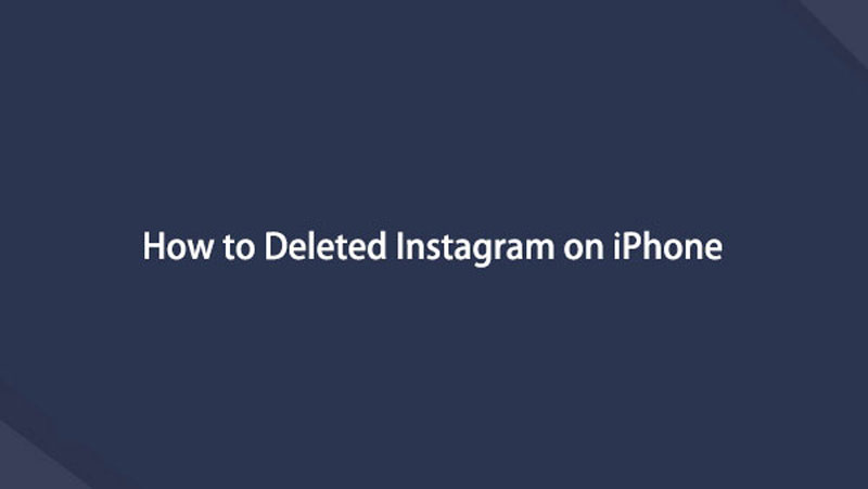 Instagram deletado no iPhone