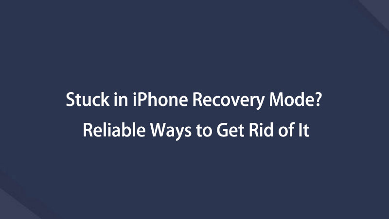 fix iphone fast i recovery mode