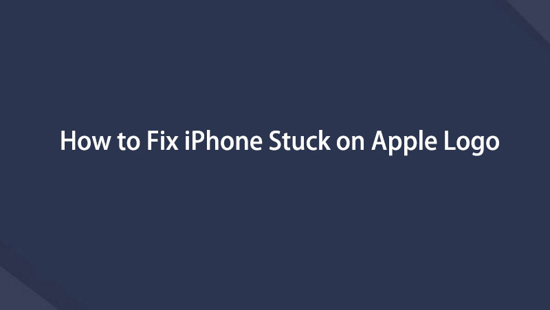 Fix iPhone auf Apple Logo stecken