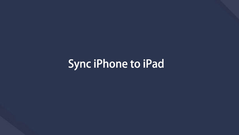 Synkronisera iPhone till iPad