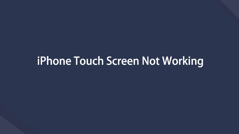 ekran dotykowy iPhone'a nie działa