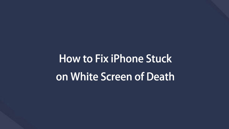 iphone white screen of death