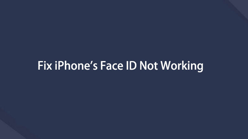 İPhone Face ID'nin Çalışmamasını Düzeltme