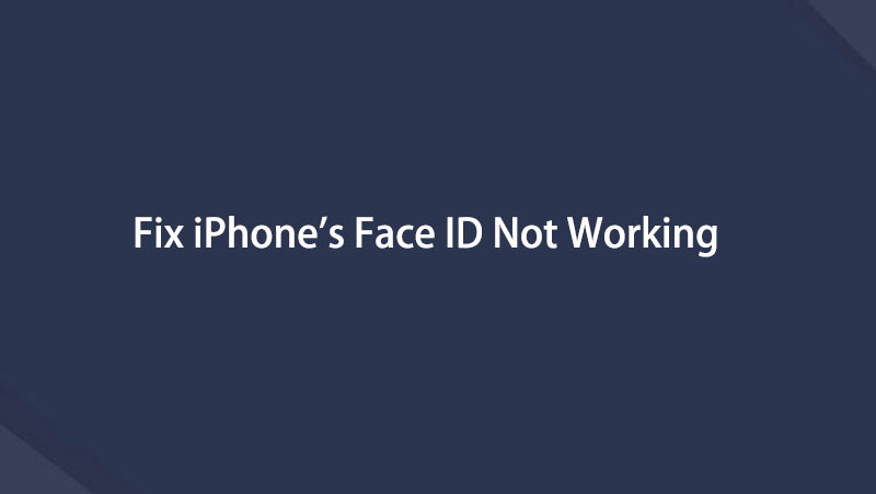 Reparar iPhone Face ID que no funciona